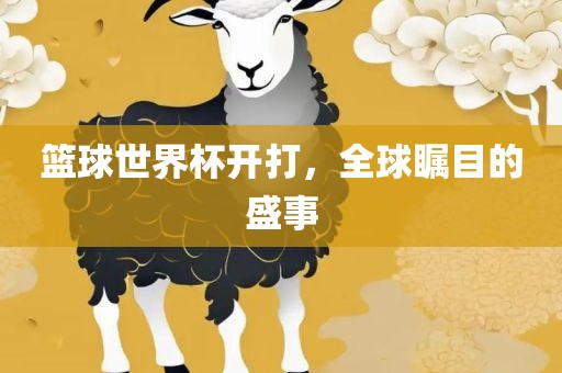 篮球世界杯开打，全球瞩目的盛事