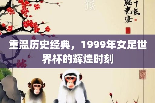 重温历史经典，1999年女足世界杯的辉煌时刻
