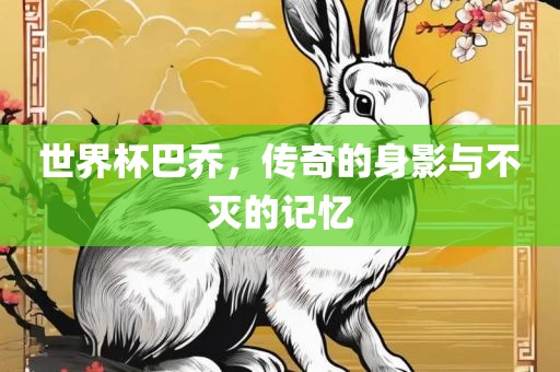 世界杯巴乔，传奇的身影与不灭的记忆