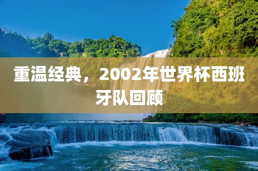 重温经典，2002年世界杯西班牙队回顾