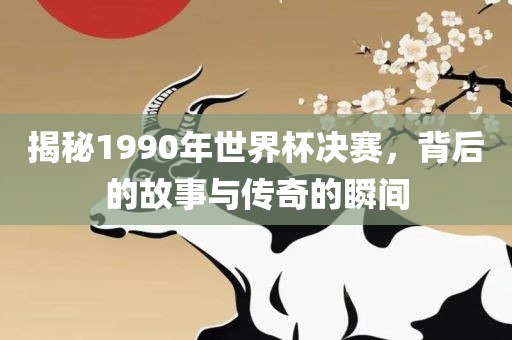 揭秘1990年世界杯决赛，背后的故事与传奇的瞬间