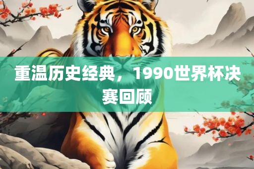重温历史经典，1990世界杯决赛回顾