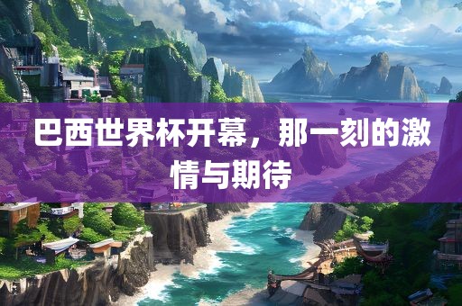 巴西世界杯开幕，那一刻的激情与期待