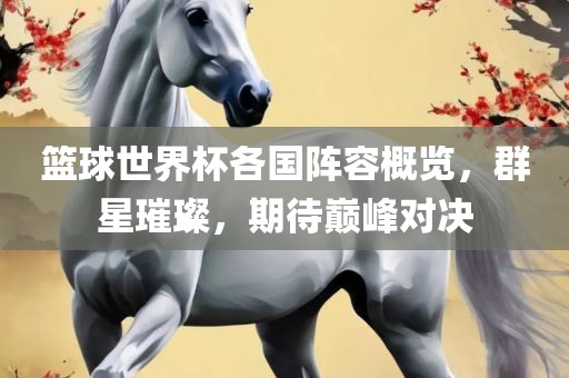 篮球世界杯各国阵容概览，群星璀璨，期待巅峰对决