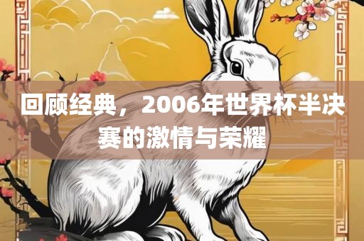回顾经典，2006年世界杯半决赛的激情与荣耀