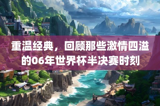 重温经典，回顾那些激情四溢的06年世界杯半决赛时刻漯河市盈旭机械设备有限公司