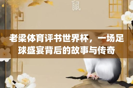 老梁体育评书世界杯，一场足球盛宴背后的故事与传奇