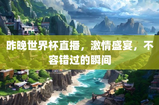 昨晚世界杯直播，激情盛宴，不容错过的瞬间
