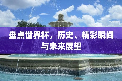 盘点世界杯，历史、精彩瞬间与未来展望