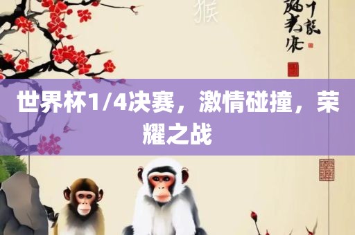 世界杯1/4决赛，激情碰撞，荣耀之战