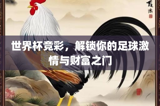 世界杯竞彩，解锁你的足球激情与财富之门