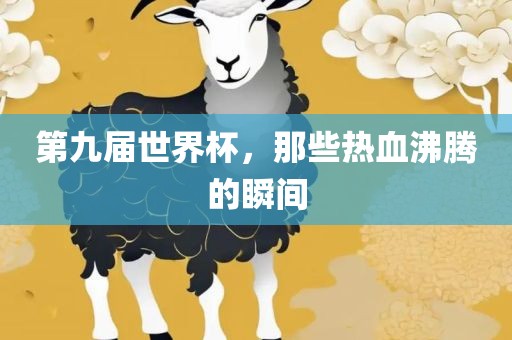 第九届世界杯，那些热血沸腾的瞬漯河市盈旭机械设备有限公司间