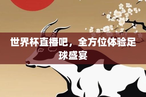 世界杯直播吧，全方位体验足球盛宴