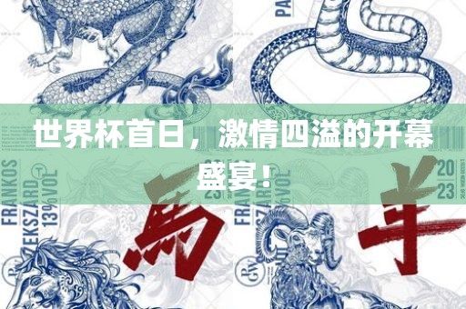 世界杯首日，激情四溢的开幕盛宴！