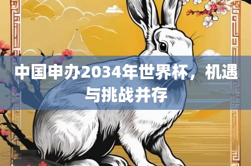 中国申办2034年世界杯，机遇与挑战并存
