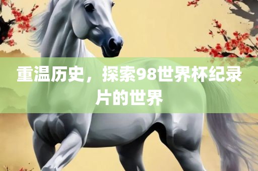 重温历史，探索98世界杯纪录片的世界