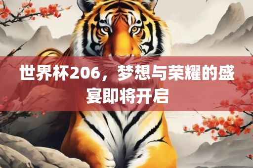 世界杯206，梦想与荣耀的盛宴即将开启