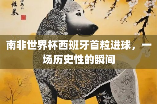 南非世界杯西班牙首粒进球，一场历史性的瞬间漯河市盈旭机械设备有限公司