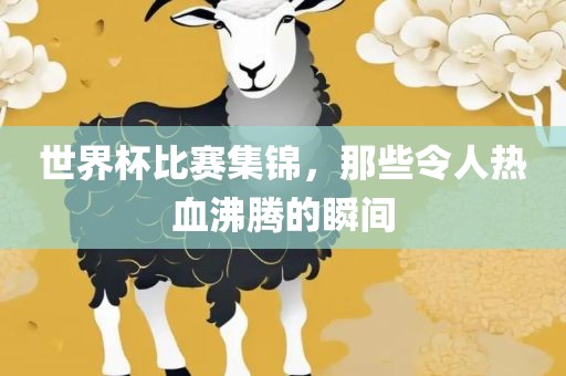 世界杯比赛集锦，那些令人热血沸腾的瞬间