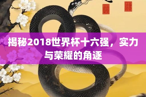 揭秘2018世界杯十六强，实力与荣耀的角逐