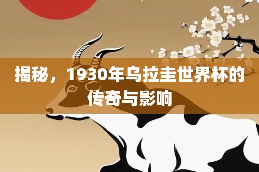 揭秘，1930年乌拉圭世界杯的传奇与影响