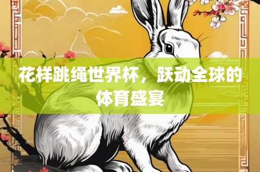花样跳绳世界杯，跃动全球的体育盛宴