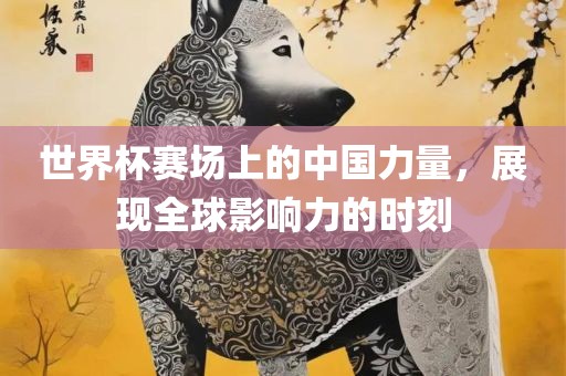 世界杯赛场上的中国力量，展现全球影响力的时刻