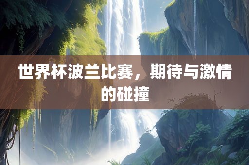 世界杯波兰比赛，期待与激情的碰撞