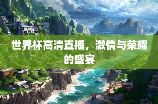 世界杯高清直播，激情与荣耀的盛宴