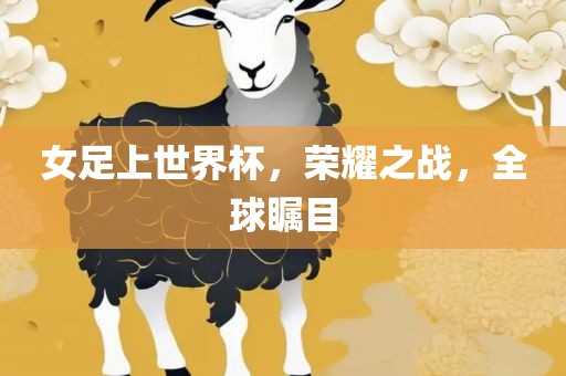 女足上世界杯，荣耀之战，全球瞩目